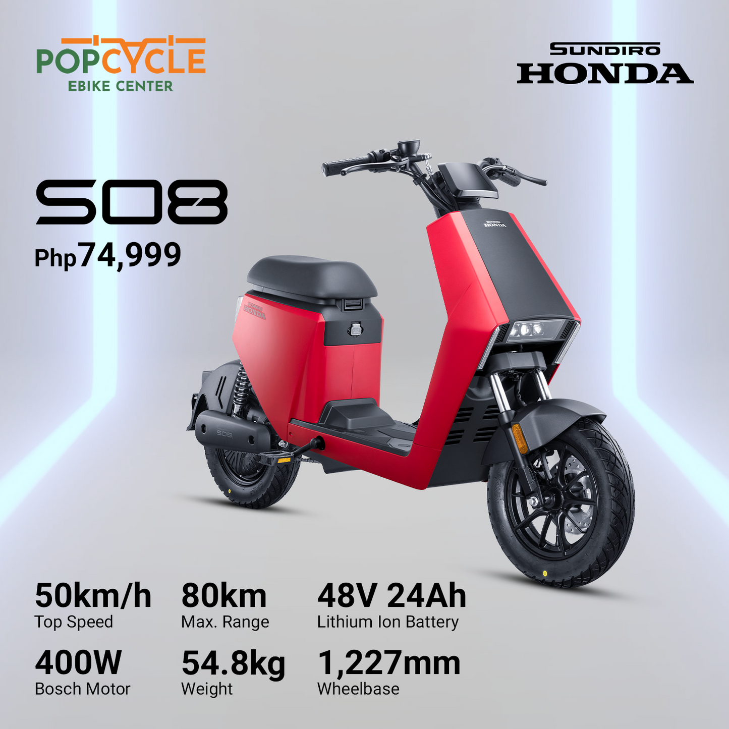 Sundiro Honda S08 Electric Scooter