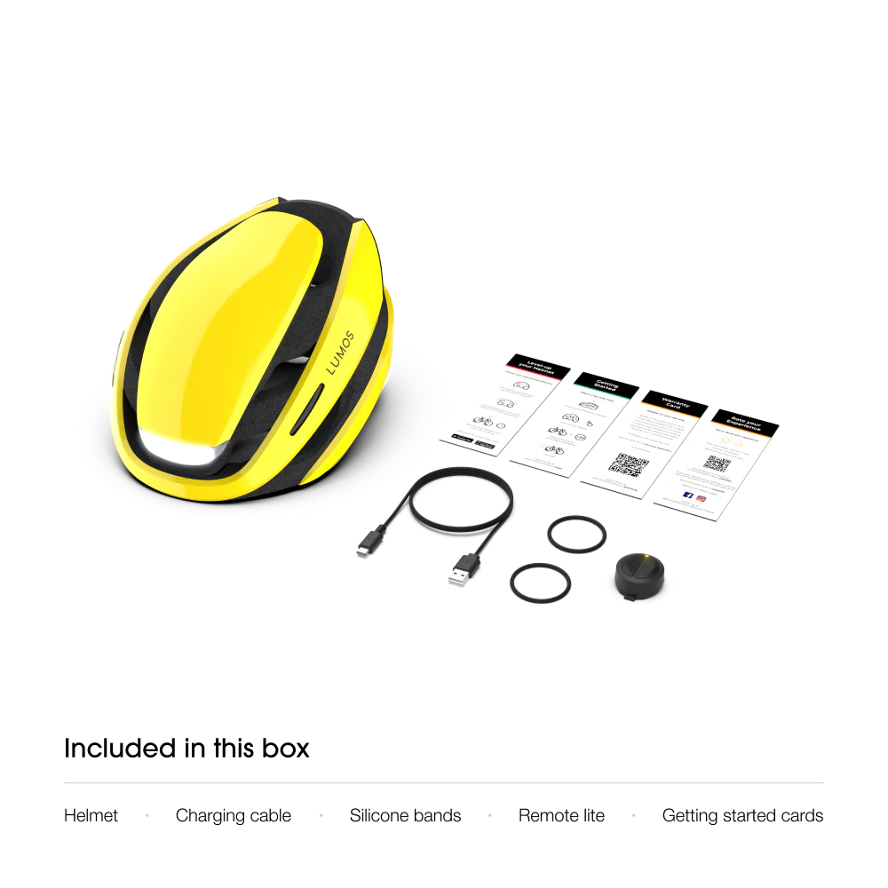 Lumos Ultra Helmet (Raincoat Yellow)