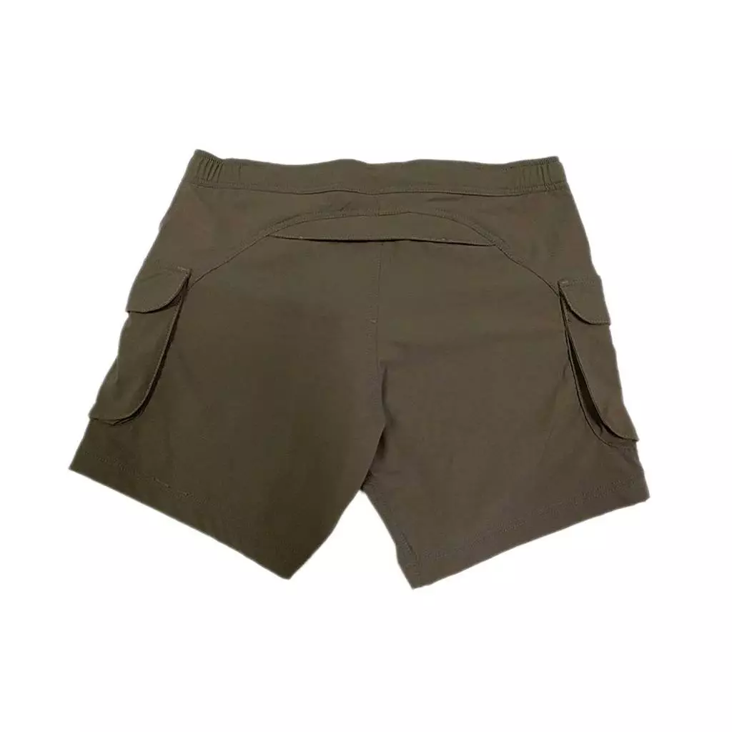Courier Womens Hauler 7" Shorts in Beige