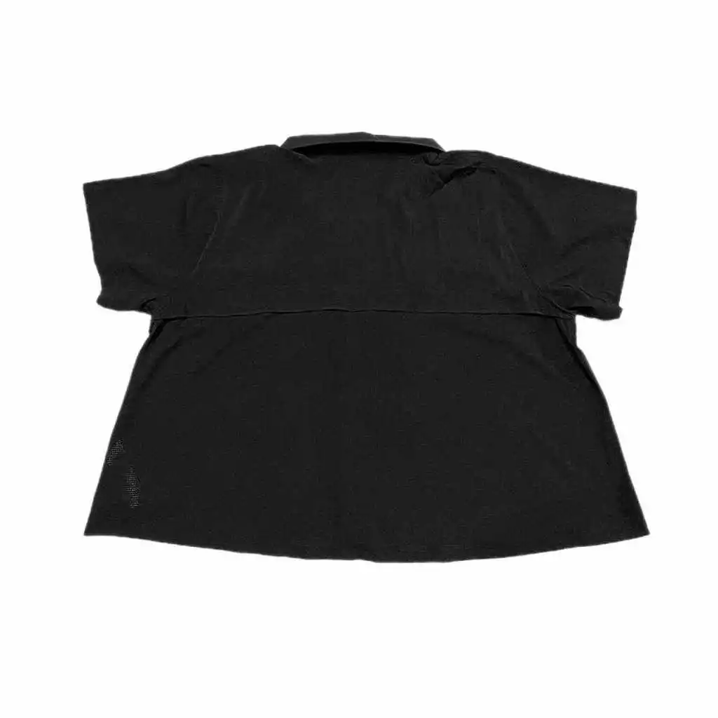 Courier Womens Off Grid Blouse in Black