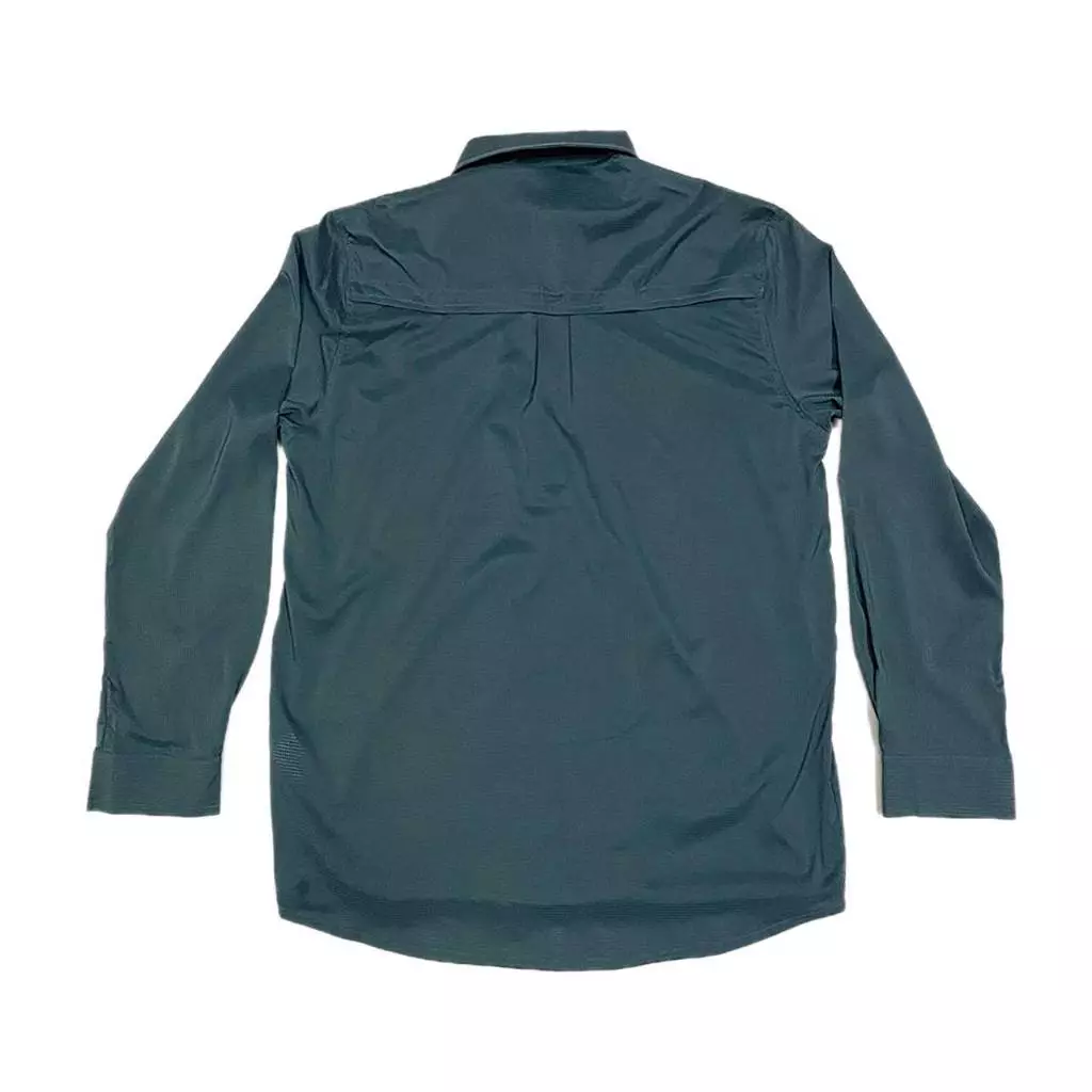 Courier Long Sleeved Button Down in Bluemine