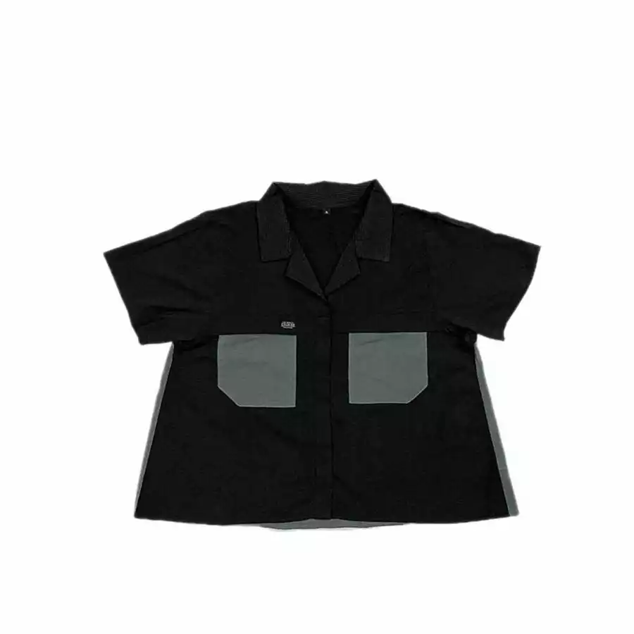 Courier Womens Off Grid Blouse in Gloom