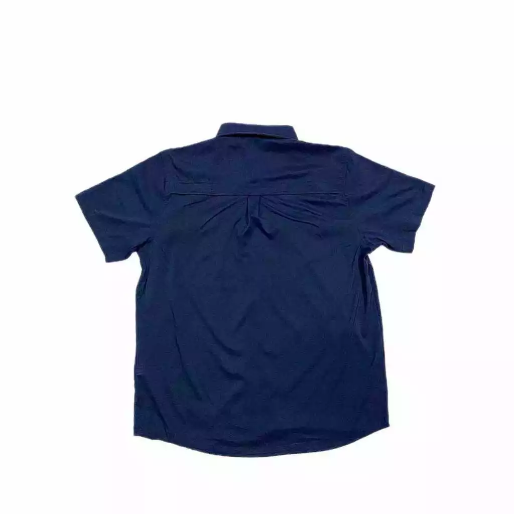 Courier Off Grid Button Down Shirt in Midnight