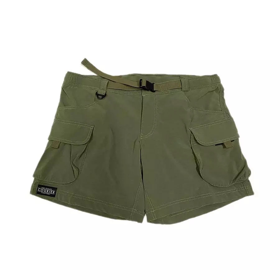 Courier Womens Hauler 7" Shorts in Olive
