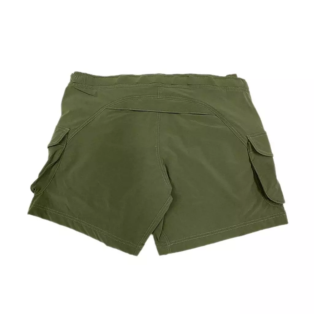 Courier Womens Hauler 7" Shorts in Olive