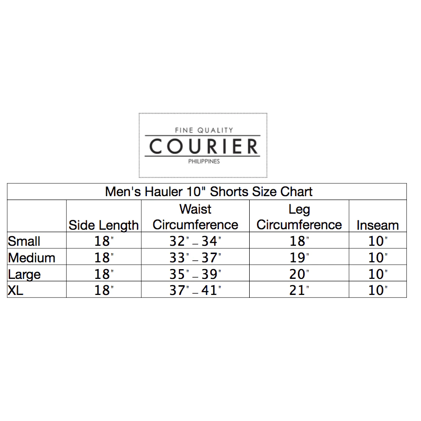 Courier Men's Hauler 10" Shorts in Navy