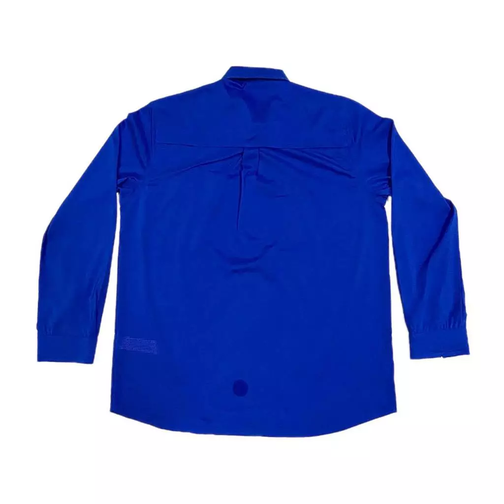 Courier Long Sleeved Button Down in Ultramarine
