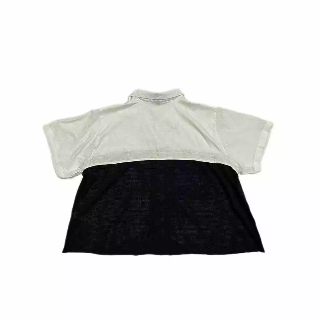 Courier Womens Off Grid Blouse in Poison