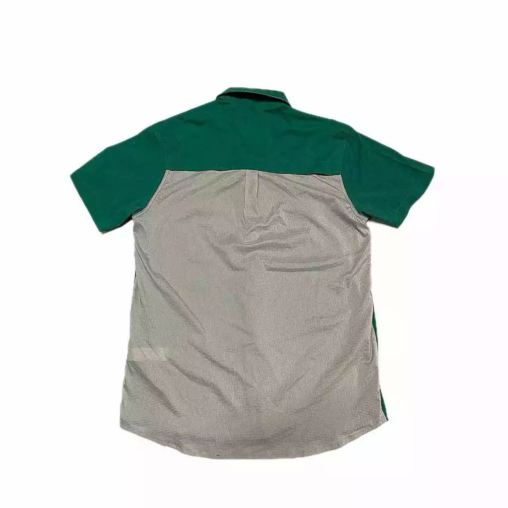 Courier Off Grid Button Down Shirt in Puff