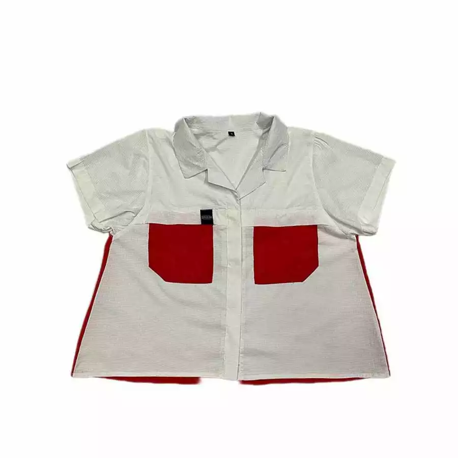Courier Womens Off Grid Blouse in Tokyo