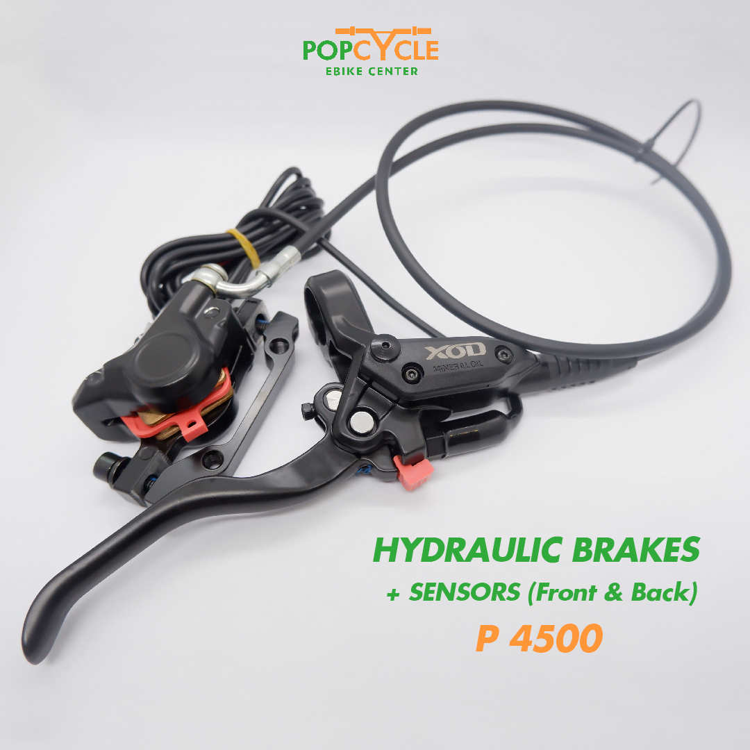 Hydraulic brakes for 2024 ebike
