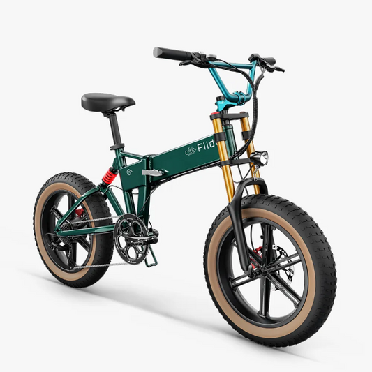 Fiido M1 Pro 2025 Folding Fat Tire Electric Mountain Bike
