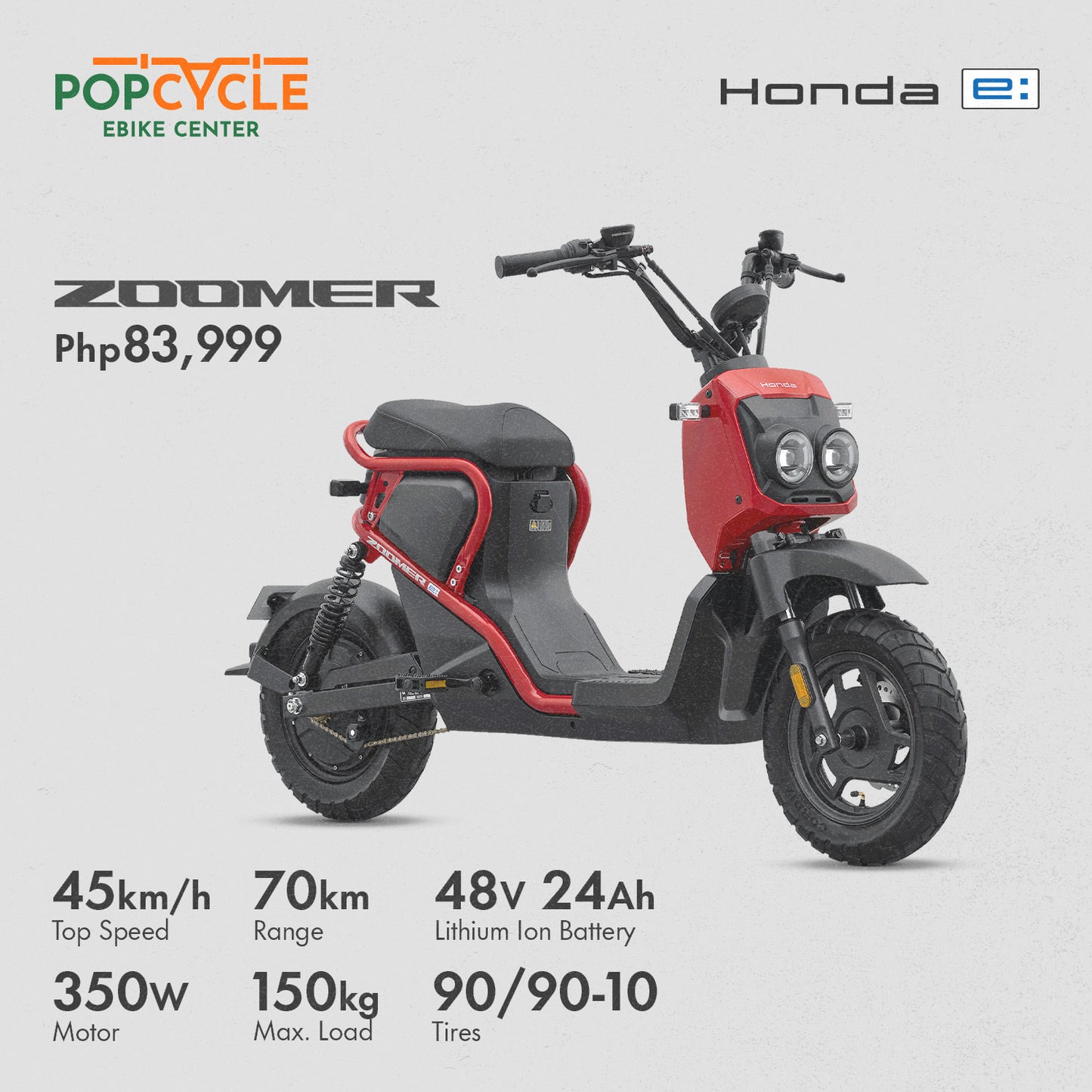 Honda Zoomer Electric Scooter