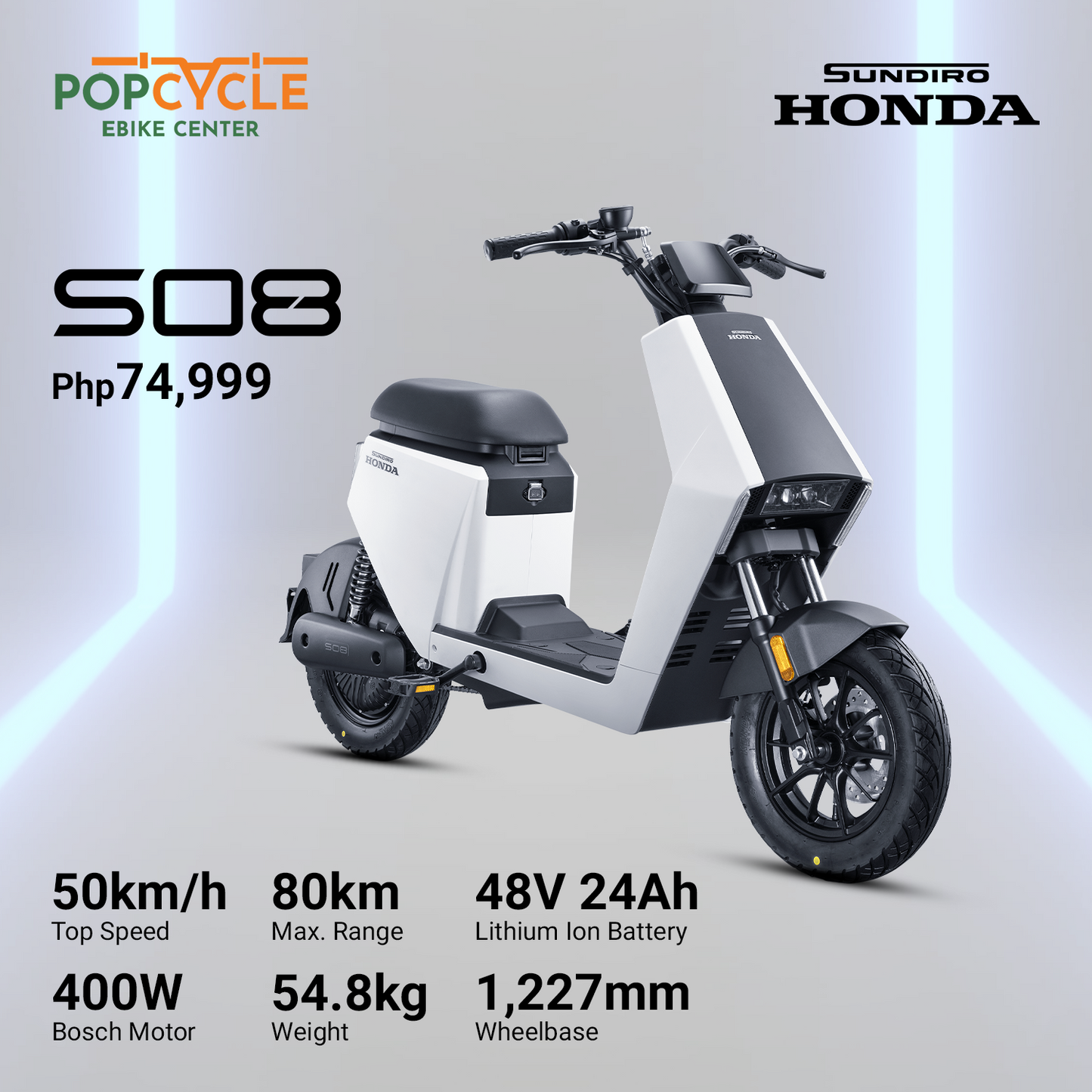 Sundiro Honda S08 Electric Scooter