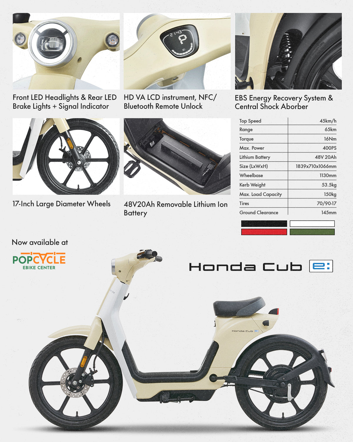 Honda Cub Electric Scooter